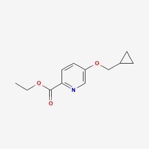 Ethyl 5-(cyclopropylmethoxy)picolinate