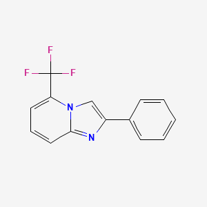 2-Phenyl-5-(trifluoromethyl)imidazo[1,2-a]pyridine