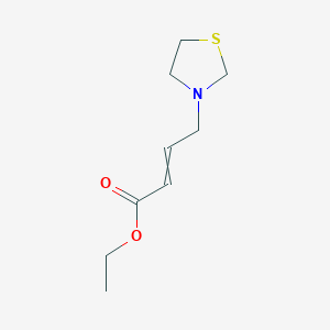 Ethyl 4-(Thiazolidin-3-yl)-2-butenoate