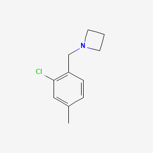 1-(2-Chloro-4-methylbenzyl)azetidine