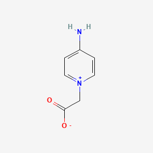 2-(4-Aminopyridin-1-ium-1-yl)acetate