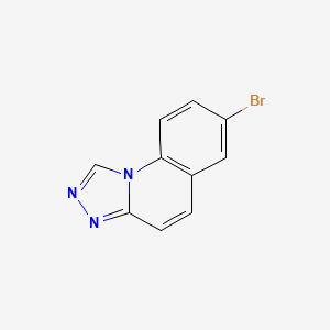 7-Bromo-[1,2,4]triazolo[4,3-a]quinoline