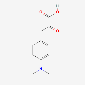 3-[4-(Dimethylamino)phenyl]-2-oxopropanoic acid