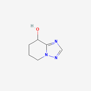 5,6,7,8-Tetrahydro-[1,2,4]triazolo[1,5-a]pyridin-8-ol