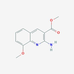 Methyl 2-amino-8-methoxyquinoline-3-carboxylate