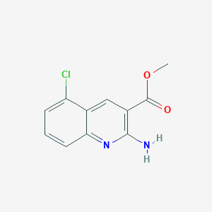 Methyl 2-amino-5-chloroquinoline-3-carboxylate