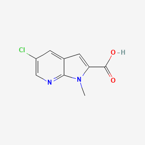 5-Chloro-1-methyl-1H-pyrrolo[2,3-b]pyridine-2-carboxylic acid