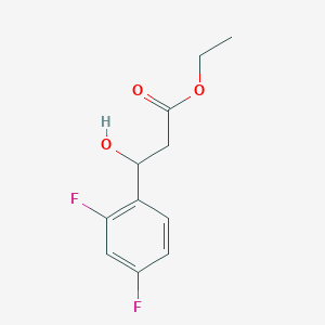 Ethyl 3-(2,4-difluorophenyl)-3-hydroxypropanoate