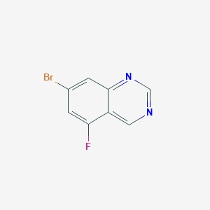 7-Bromo-5-fluoroquinazoline