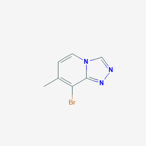 8-Bromo-7-methyl-[1,2,4]triazolo[4,3-a]pyridine