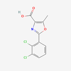 2-(2,3-Dichlorophenyl)-5-methyloxazole-4-carboxylic Acid