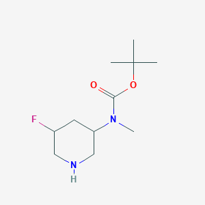 tert-butyl N-(5-fluoropiperidin-3-yl)-N-methylcarbamate