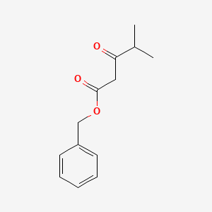 molecular formula C13H16O3 B15332870 Benzyl 4-methyl-3-oxopentanoate CAS No. 94250-56-3