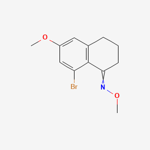 8-Bromo-6-methoxy-3,4-dihydronaphthalen-1(2H)-one O-Methyl Oxime