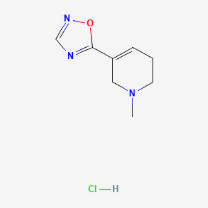 5-(1-Methyl-1,2,5,6-tetrahydropyridin-3-yl)-1,2,4-oxadiazole hydrochloride