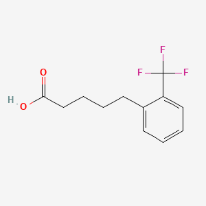 5-[2-(Trifluoromethyl)phenyl]pentanoic acid