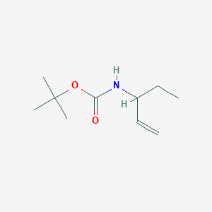 molecular formula C10H19NO2 B15333004 N-Boc-1-penten-3-amine 