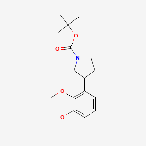 1-Boc-3-(2,3-dimethoxyphenyl)pyrrolidine