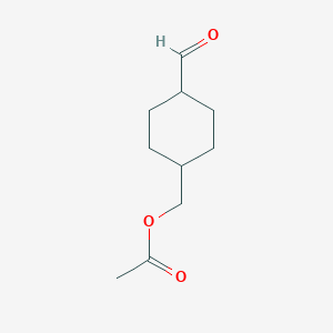 (4-Formylcyclohexyl)methyl acetate