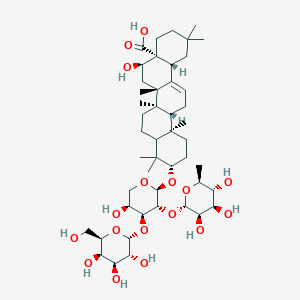 molecular formula C47H76O17 B153331 德齐科苷 B CAS No. 137551-42-9