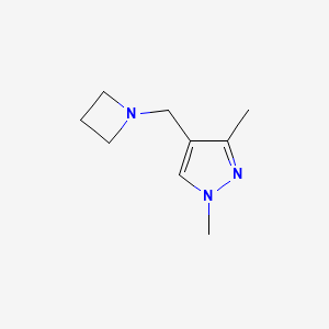 4-(Azetidin-1-ylmethyl)-1,3-dimethyl-1H-pyrazole