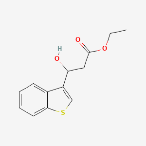 Ethyl 3-(3-Benzothienyl)-3-hydroxypropanoate