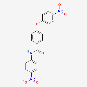 4-(4-nitrophenoxy)-N-(4-nitrophenyl)benzamide