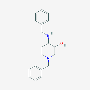 1-Benzyl-4-(benzylamino)piperidin-3-ol