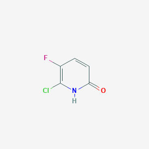 molecular formula C5H3ClFNO B15333428 6-Chloro-5-fluoropyridin-2-OL 