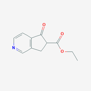 Ethyl 5-oxo-6,7-dihydro-5H-cyclopenta[C]pyridine-6-carboxylate