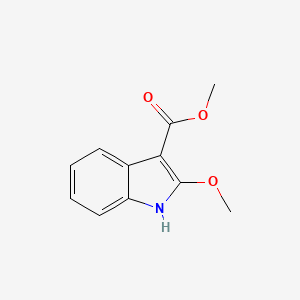 molecular formula C11H11NO3 B15333469 methyl 2-methoxy-1H-indole-3-carboxylate 