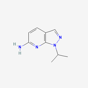 1-Isopropyl-1H-pyrazolo[3,4-b]pyridin-6-amine