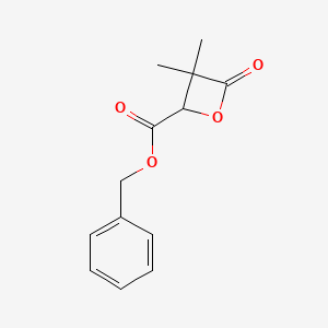 Benzyl 3,3-dimethyl-4-oxooxetane-2-carboxylate