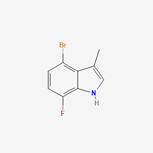 4-bromo-7-fluoro-3-methyl-1H-indole