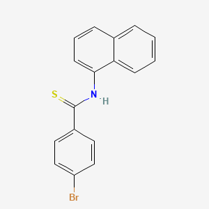 4-Bromo-N-(1-naphthyl)benzothioamide