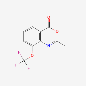 2-Methyl-8-(trifluoromethoxy)-4H-benzo[d][1,3]oxazin-4-one