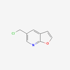 5-(Chloromethyl)furo[2,3-b]pyridine