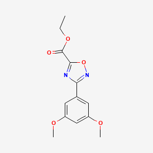 Ethyl 3-(3,5-dimethoxyphenyl)-1,2,4-oxadiazole-5-carboxylate