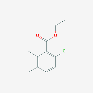 molecular formula C11H13ClO2 B15333670 Ethyl 6-chloro-2,3-dimethylbenzoate 