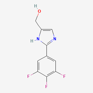 2-(3,4,5-Trifluorophenyl)imidazole-5-methanol