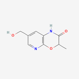 7-(Hydroxymethyl)-3-methyl-1H-pyrido[2,3-b][1,4]oxazin-2(3H)-one