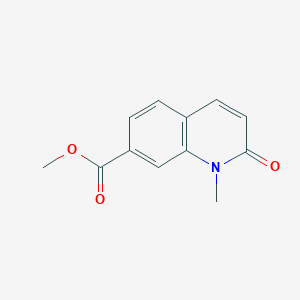 Methyl 1-methyl-2-oxo-1,2-dihydroquinoline-7-carboxylate