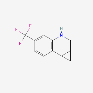 5-(Trifluoromethyl)-1a,2,3,7b-tetrahydro-1H-cyclopropa[c]quinoline