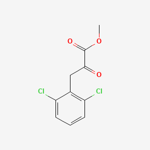 Methyl 3-(2,6-dichlorophenyl)-2-oxopropanoate