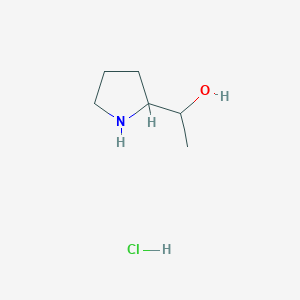 (S)-1-[(S)-2-Pyrrolidinyl]ethanol Hydrochloride