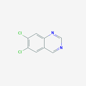 molecular formula C8H4Cl2N2 B15333757 6,7-Dichloroquinazoline 