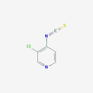 molecular formula C6H3ClN2S B15333805 3-Chloro-4-isothiocyanatopyridine 