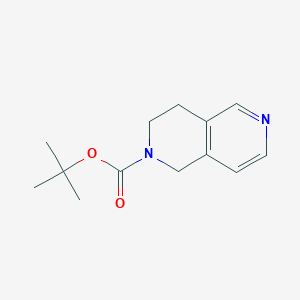 molecular formula C13H18N2O2 B15333852 2-Boc-1,2,3,4-tetrahydro-2,6-naphthyridine 