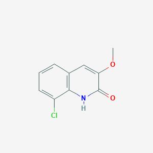 8-Chloro-3-methoxyquinolin-2(1H)-one