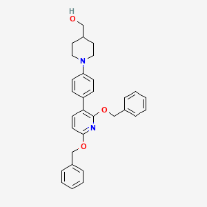 [1-[4-[2,6-Bis(benzyloxy)-3-pyridyl]phenyl]-4-piperidyl]methanol